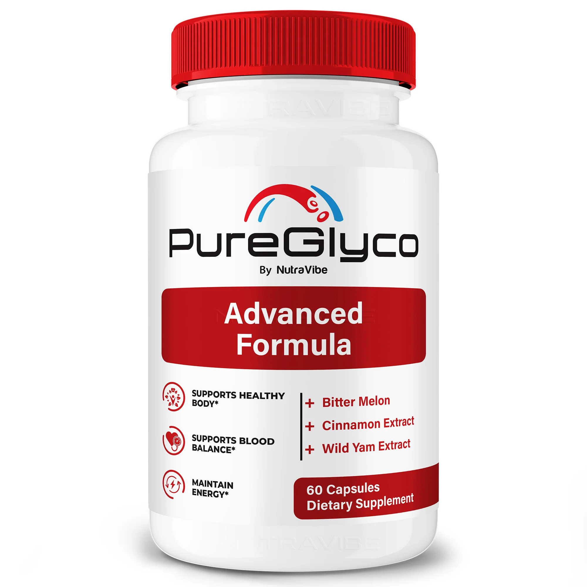 PureGlyco Blood Sugar Support Supplement Bottle
